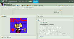 Desktop Screenshot of animechick92.deviantart.com