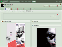 Tablet Screenshot of ideanimation.deviantart.com