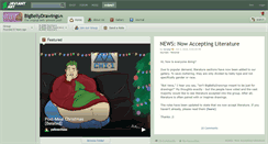 Desktop Screenshot of bigbellydrawings.deviantart.com