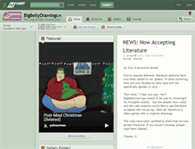 Tablet Screenshot of bigbellydrawings.deviantart.com