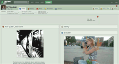 Desktop Screenshot of cryssyjean.deviantart.com
