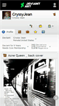 Mobile Screenshot of cryssyjean.deviantart.com