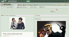 Desktop Screenshot of gabrielsangel.deviantart.com