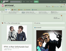 Tablet Screenshot of gabrielsangel.deviantart.com