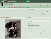 Tablet Screenshot of cait-shoxxi-stock.deviantart.com