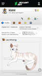 Mobile Screenshot of kisini.deviantart.com