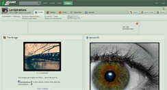 Desktop Screenshot of lenspirations.deviantart.com