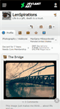 Mobile Screenshot of lenspirations.deviantart.com
