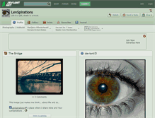 Tablet Screenshot of lenspirations.deviantart.com