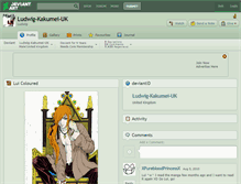 Tablet Screenshot of ludwig-kakumei-uk.deviantart.com