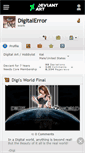 Mobile Screenshot of digitalerror.deviantart.com