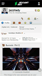 Mobile Screenshot of jazzilady.deviantart.com