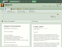 Tablet Screenshot of nmredchile.deviantart.com