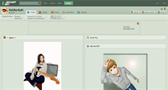 Desktop Screenshot of kouta-kun.deviantart.com