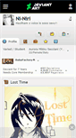 Mobile Screenshot of ni-niri.deviantart.com