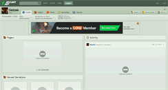 Desktop Screenshot of gazzaa.deviantart.com