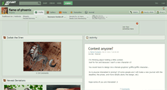 Desktop Screenshot of flame-of-phoenix.deviantart.com