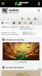 Mobile Screenshot of godzmc.deviantart.com