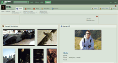 Desktop Screenshot of hk86.deviantart.com