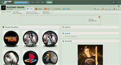 Desktop Screenshot of anycolour-youlike.deviantart.com