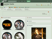 Tablet Screenshot of anycolour-youlike.deviantart.com