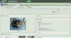 Desktop Screenshot of mari91.deviantart.com