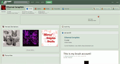 Desktop Screenshot of ethereal-seraphim.deviantart.com