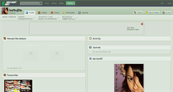 Desktop Screenshot of burbujita.deviantart.com