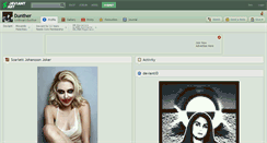 Desktop Screenshot of dunther.deviantart.com