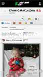 Mobile Screenshot of cherrycakecustoms.deviantart.com