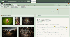 Desktop Screenshot of morganendres.deviantart.com