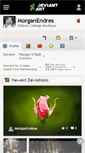 Mobile Screenshot of morganendres.deviantart.com