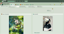 Desktop Screenshot of fanny-space.deviantart.com