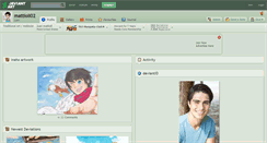 Desktop Screenshot of mattioli02.deviantart.com