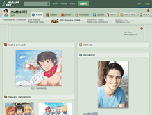 Tablet Screenshot of mattioli02.deviantart.com