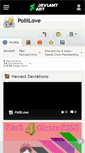 Mobile Screenshot of poliilove.deviantart.com