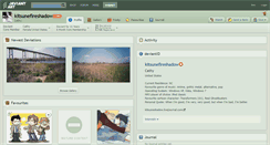 Desktop Screenshot of kitsunefireshadow.deviantart.com