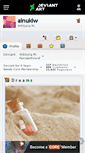Mobile Screenshot of ainukiw.deviantart.com