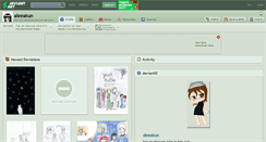 Desktop Screenshot of aleeakun.deviantart.com
