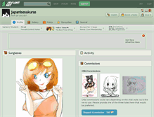 Tablet Screenshot of japanisesakuras.deviantart.com