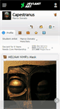Mobile Screenshot of capestranus.deviantart.com