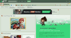 Desktop Screenshot of nattserier.deviantart.com