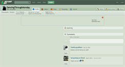 Desktop Screenshot of dancingthroughmonday.deviantart.com