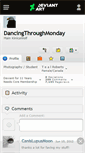 Mobile Screenshot of dancingthroughmonday.deviantart.com
