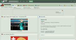 Desktop Screenshot of nekohonde.deviantart.com