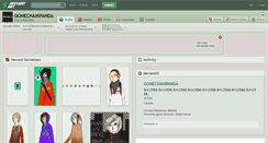 Desktop Screenshot of gomechanipanda.deviantart.com