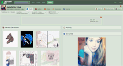 Desktop Screenshot of jetsgirlxx18xx.deviantart.com