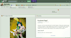 Desktop Screenshot of misscordie.deviantart.com