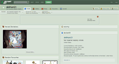 Desktop Screenshot of delirium21.deviantart.com