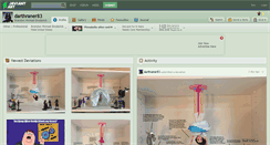 Desktop Screenshot of darthraner83.deviantart.com